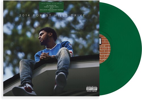 J Cole . - 2014 Forest Hills Drive (10 Year Anniversary) [Forest Green 2 LP]
